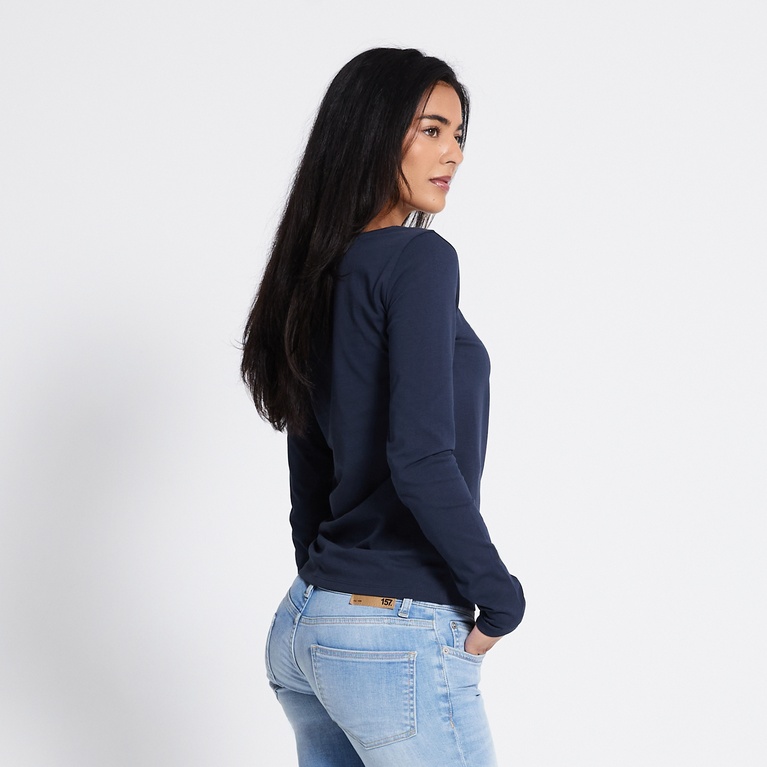Basic long sleeve top "Fredrika"
